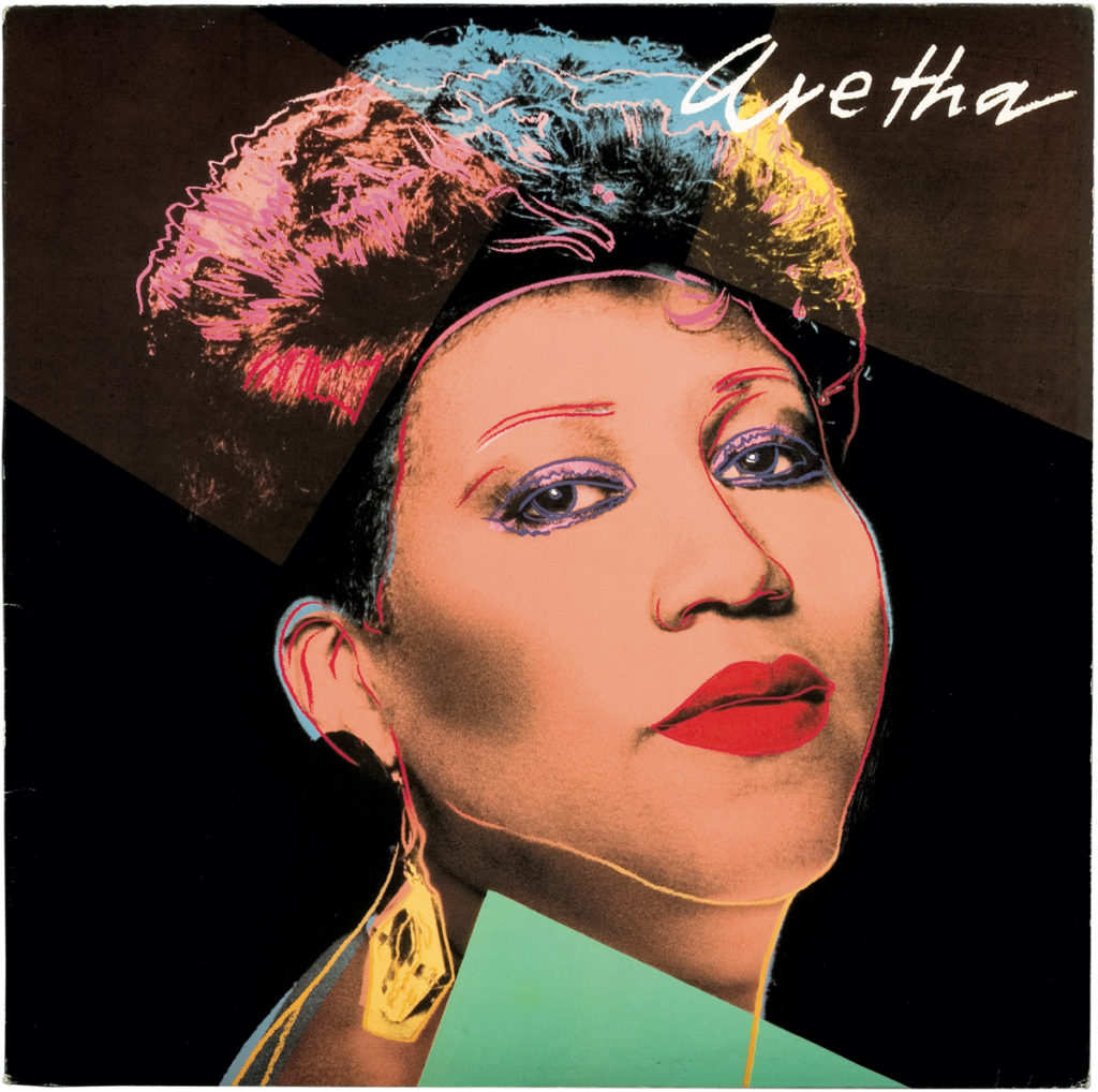 Aretha Franklin, <em>Aretha</em>, 1986. Paul Maréchal Collection, Montreal. Photo: © Musée des beaux-arts de Montréal, Christine Guest. Rights: SONY-BMG Entertainment. © The Andy Warhol Foundation for the Visual Arts, Inc./VEGAP, Málaga, 2018.