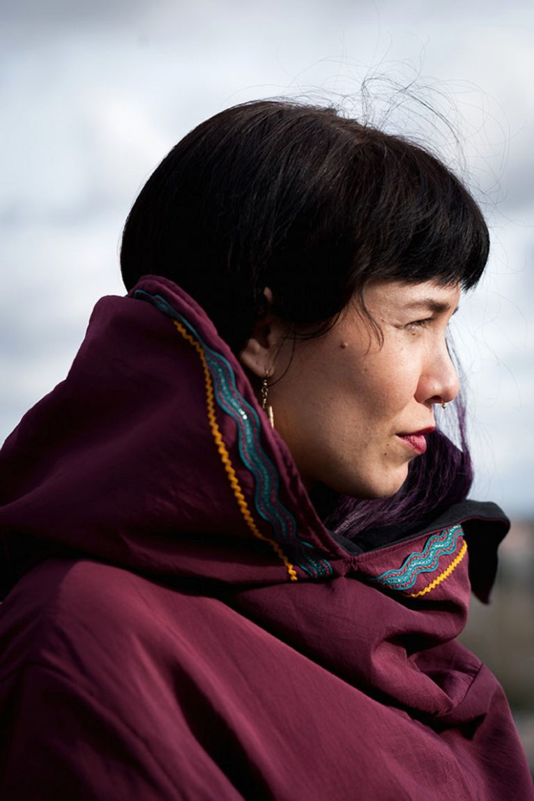 Artist Jeneen Frei Njootli.