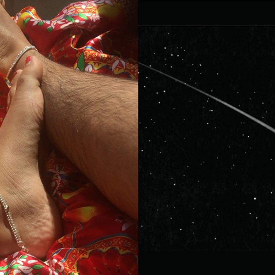 Harmeet Rehal, <em>khan</em> (detail), 2017, digital still; Jasmine Noseworthy Persaud, <em>wish</em> (detail), 2016, digital illustration. Courtesy of the artists.