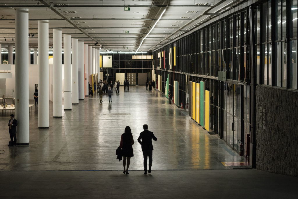 Exhibition view of the 33rd Bienal de São Paulo.  Courtesy Leo Eloy / Estúdio Garagem / Fundação Bienal de São Paulo.