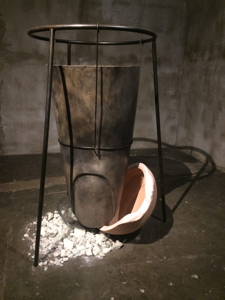 Lhola Amira, <em>Philisa: Hlala Ngikombamthise </em>, 2018. Performance as part of Wura-Natasha Ogunji's exhibition