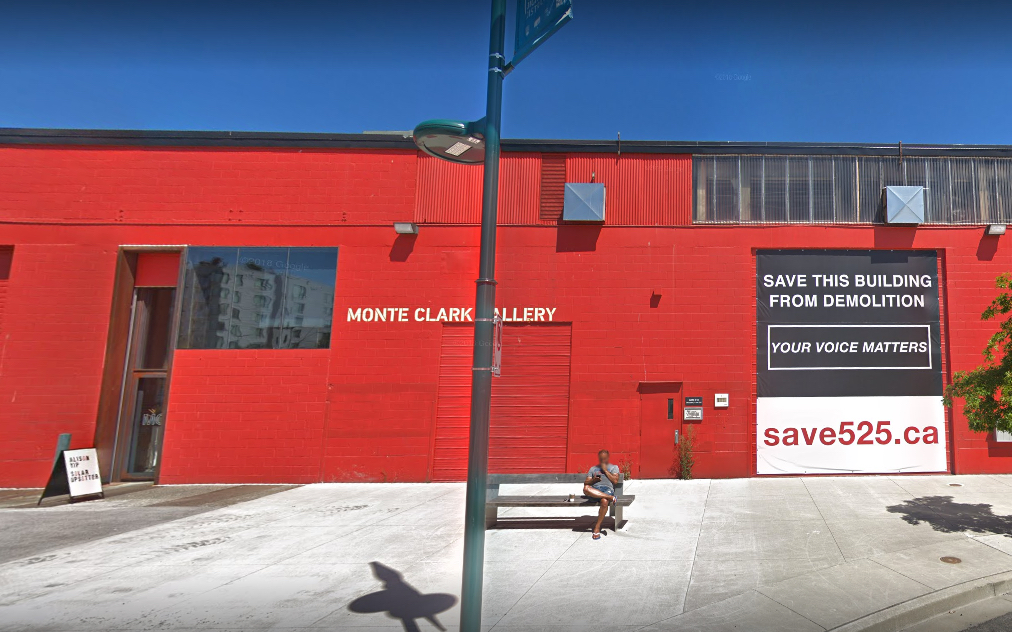 So far, a campaign to save the building housing Monte Clark Gallery and Equinox Gallery has been unsuccessful. But some arts supporters remain hopeful. Photo: Google Street View.