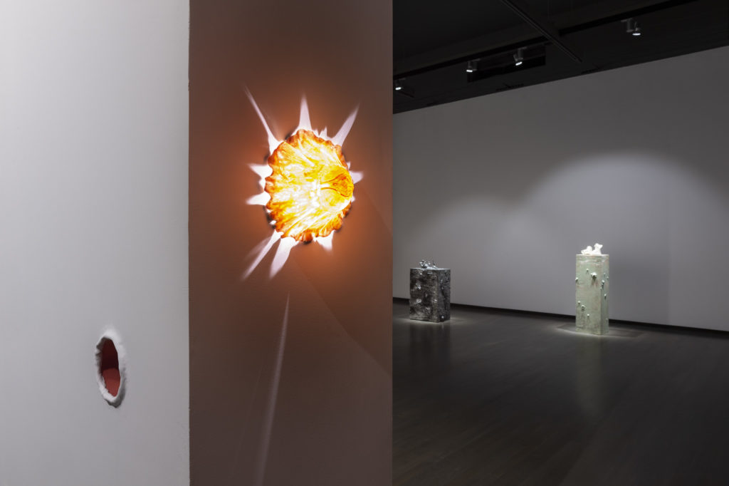 Installation view of <em>THE CAVE</em> at Walter Phillips Gallery, Banff Centre for Arts and Creativity. Photo Jessica Wittman