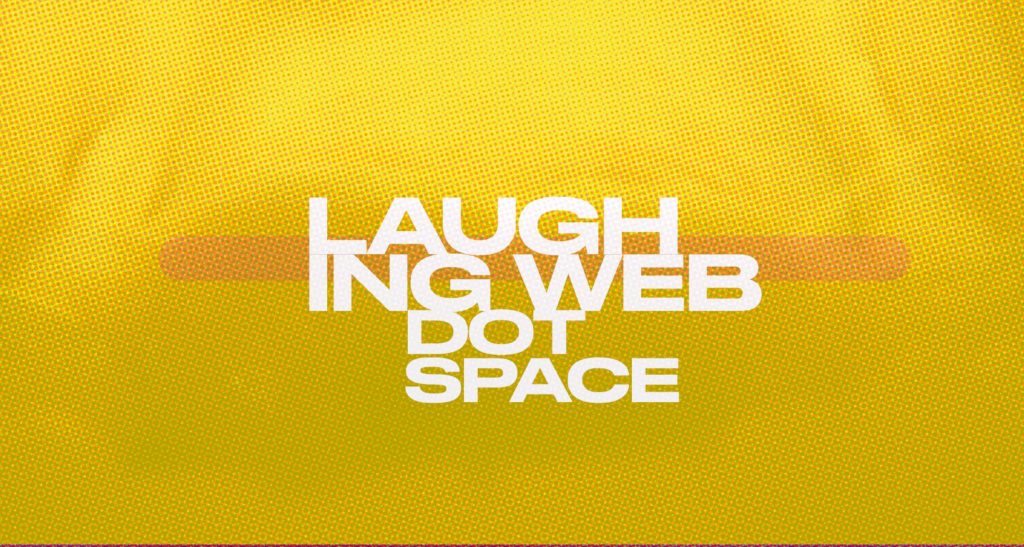 Erin Gee, <em>LaughingWeb Dot Space</em>, 2018. Web-based work. 