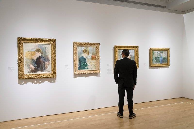 A view of the Berthe Morisot exhibition at the Musée national des beaux-arts du Québec earlier in 2018. Photo: Idra Labrie, MBAQ / Facebook.