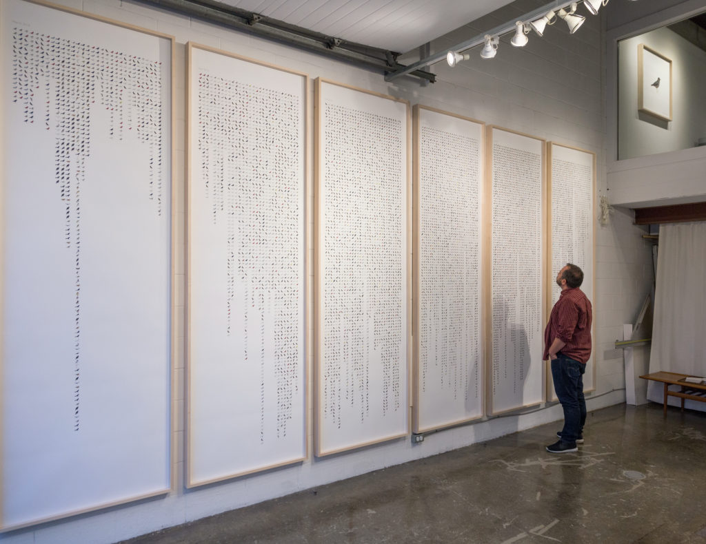 Adrian Göllner, <em>March - August</em> (installation view), 2018. Photo: Julia Martin.
