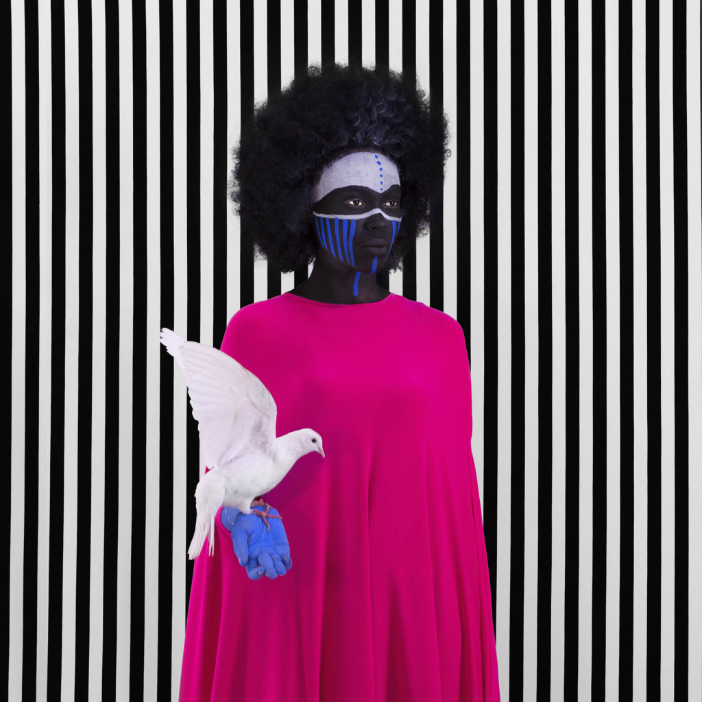 <em>Compromise</em> (2017) by Aida Muluneh. This artist first learned photographic techniques in the darkroom at Calgary's Western Canada High School decades ago. More recently, she founded Addis Foto Fest, showed at MoMA, and now she is in the running for the Scotiabank Photography Award. Photo: Courtesy Scotiabank/CNW Group.