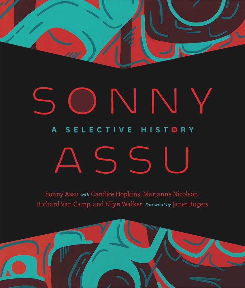 Cover of the book <em>Sonny Assu: A Selective History</em>. 