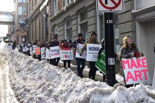 Students and Others Speak Out on NSCAD University Strike