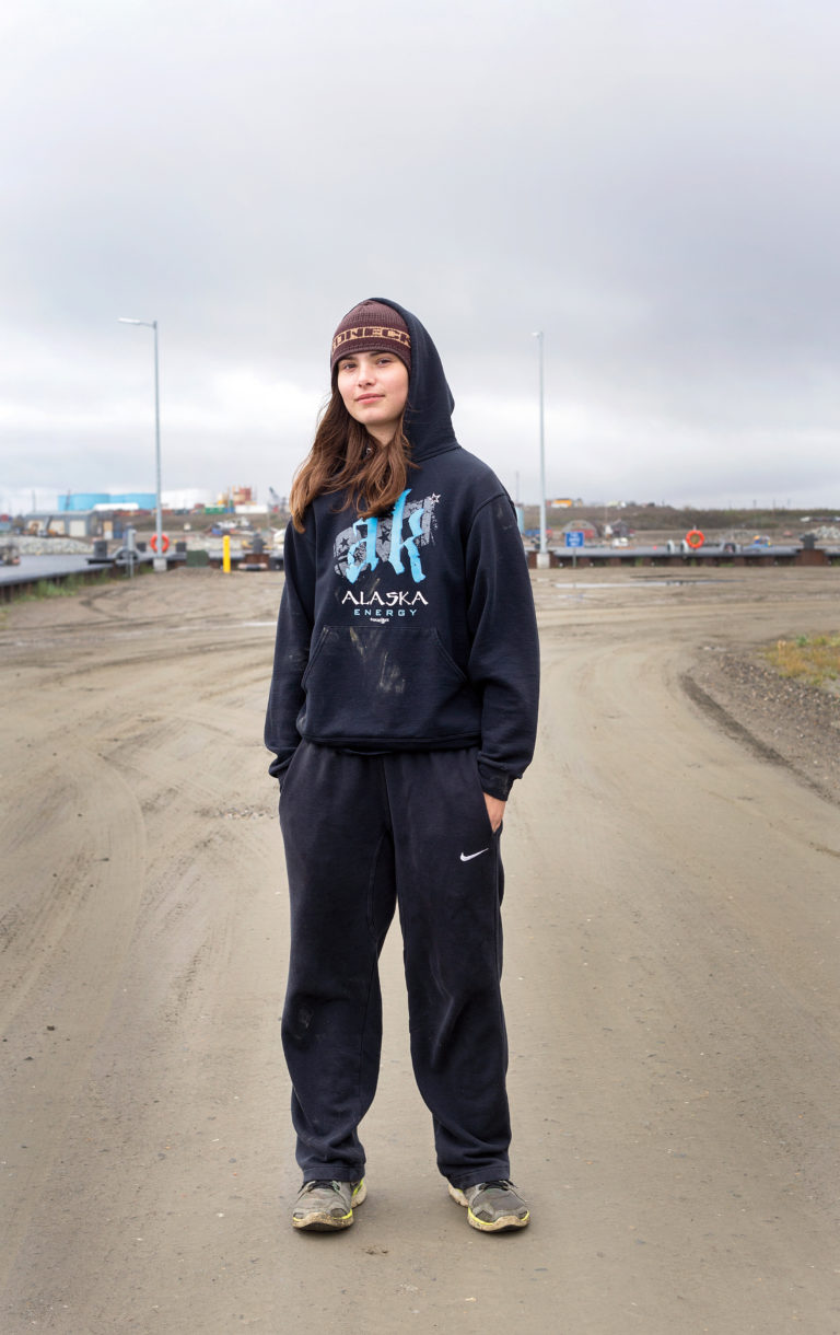 Jenny Irene Miller, <em>Bethany Horton</em>, 2016. “My name is Bethany Horton. I was born and raised in Nome, Alaska. I am Alaska Native and belong to the Nome Eskimo Community. My mother was born in Clover, New Mexico, and she is white—British and Welsh. My father was born in Greenville, South Carolina, and he is Alaska Native and white.”
