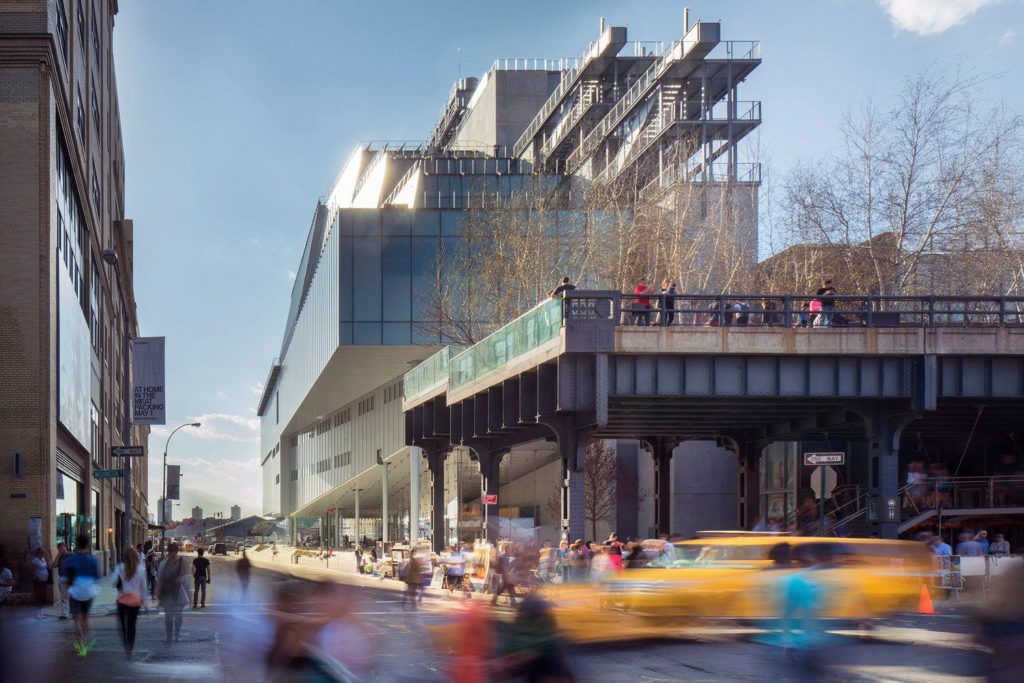 A view of the Whitney Museum in New York. Photo: Facebook.