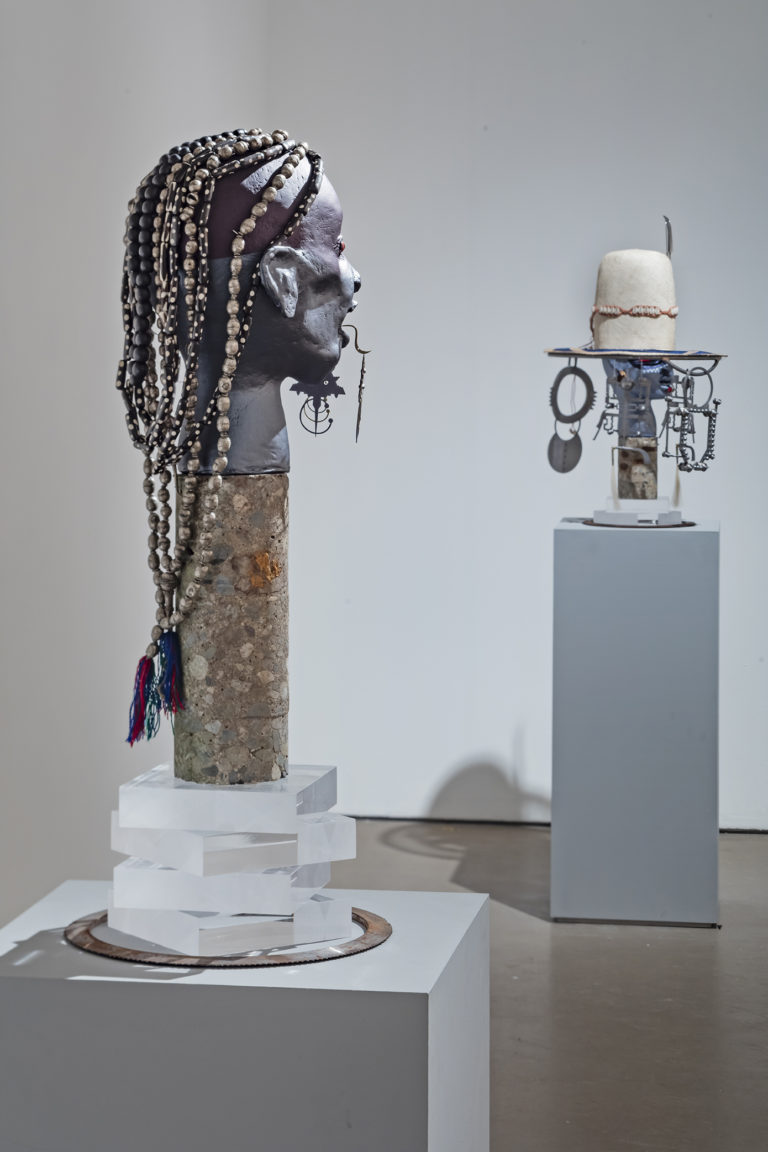 Installation view of “Nep Sidhu: Medicine for a Nightmare (they called, we responded),” Mercer Union, 2019. Photo: Toni Hafkenscheid. Courtesy the artist.