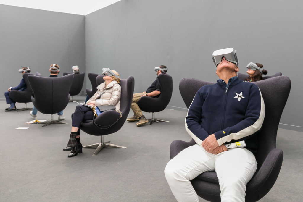 Virtual reality is one of the features at Frieze New York this year. But less virtually, there are Canadian artworks, dealers and artists on the scene too. Photo: Mark Blower / Frieze.