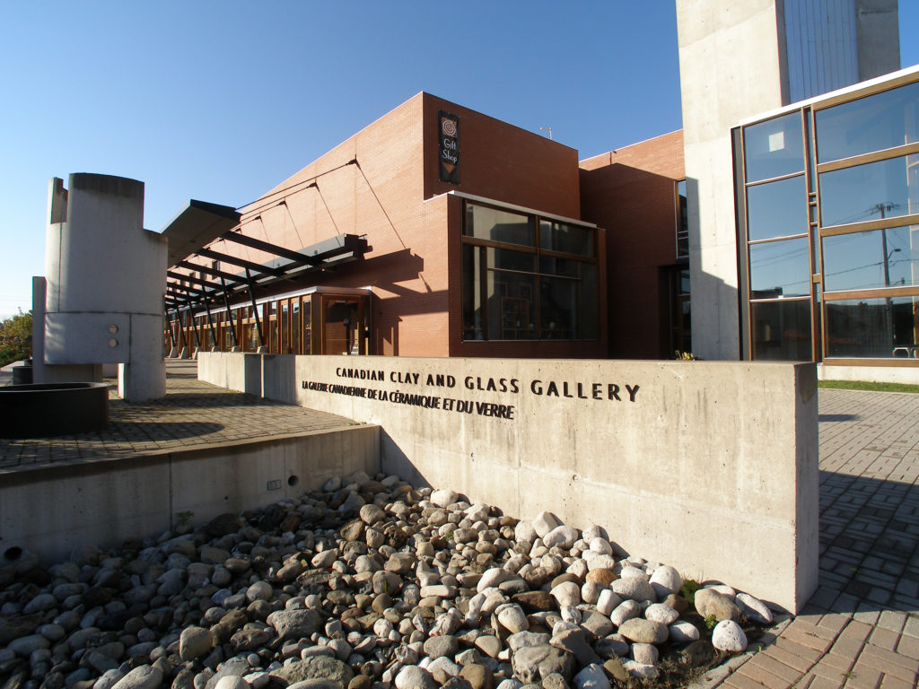 The Clay and Glass Gallery in Waterloo. 
