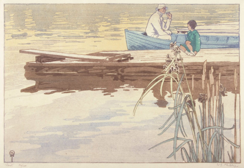 <em>Rest</em> is one of the W.J. Phillips artworks that will be part of the new art centre’s collection. Courtesy Lake of the Woods Museum.
