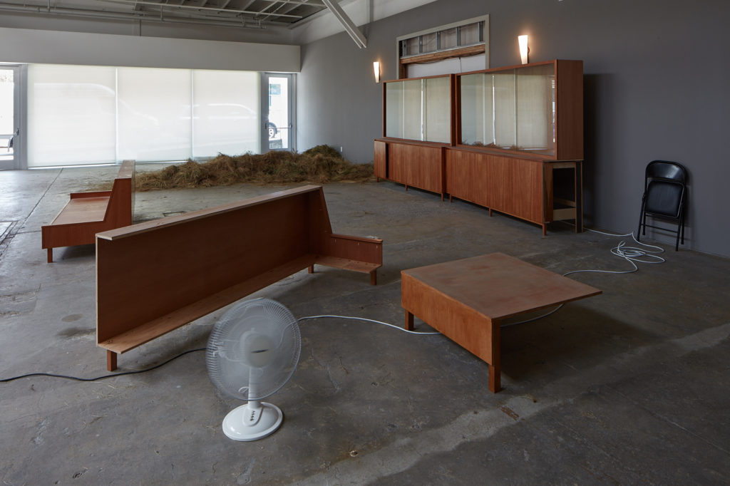 Abbas Akhavan, “cast for a folly,” 2019. Installation view at CCA Wattis Institute. Courtesy the artist/Catriona Jeffries/The Third Line. Photo: Johnna Arnold.