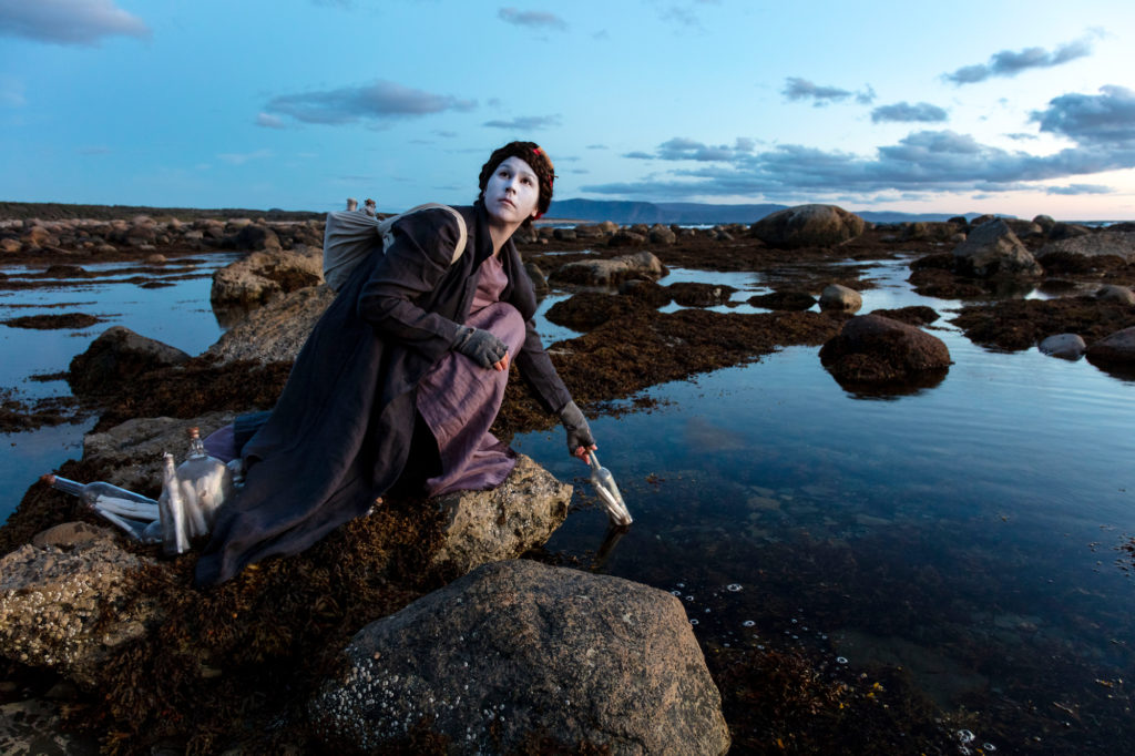 Meryl McMaster, <em>Ordovician Tide I</em> from the series <em>As Immense as the Sky</em>, 2019. Digital C-print, 40 x 60 in. Courtesy Stephen Bulger Gallery, Toronto / Pierre-François Ouellette art contemporain, Montreal. © Meryl McMaster.