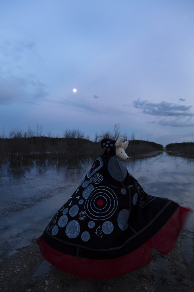 Meryl McMaster, <em>Deep Into the Darkness, Waiting</em> from the series <em>As Immense as the Sky</em>, 2019. Digital C-print, 60 x 40 in. Courtesy Stephen Bulger Gallery, Toronto / Pierre-François Ouellette art contemporain, Montreal. © Meryl McMaster.