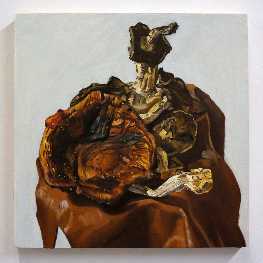 Sean Alward, <em>Butter</em>, 2019. Oil on panel, 12 x 16 inches. Courtesy the artist.