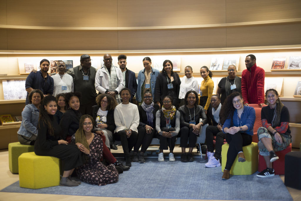Black Curators Forum participants at the AGO, 2019. Photo: Sandy Pranjic.