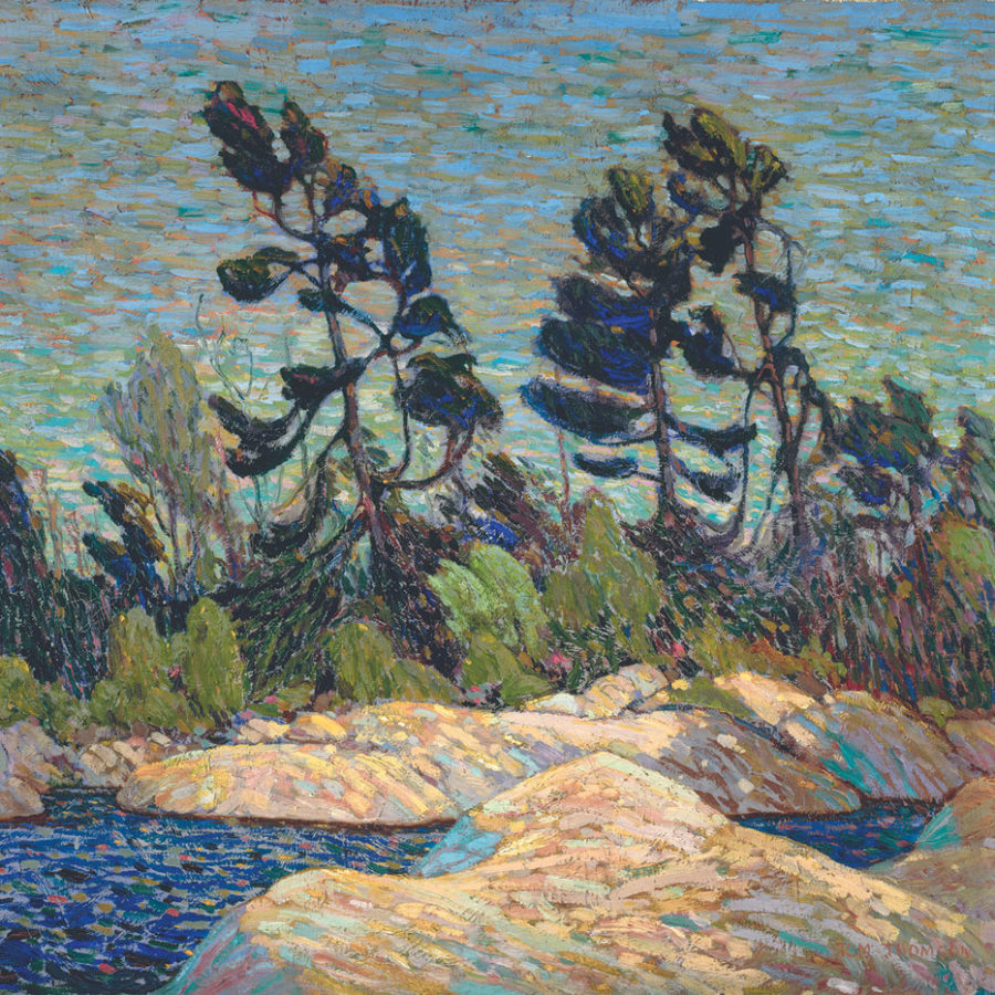 Tom Thomson (1877-1917), Byng Inlet, Georgian Bay, 1914-1915, oil on canvas, 71.5 x 76.3 cm, Purchase with the Assistance of Donors and Wintario, McMichael Canadian Art Collection