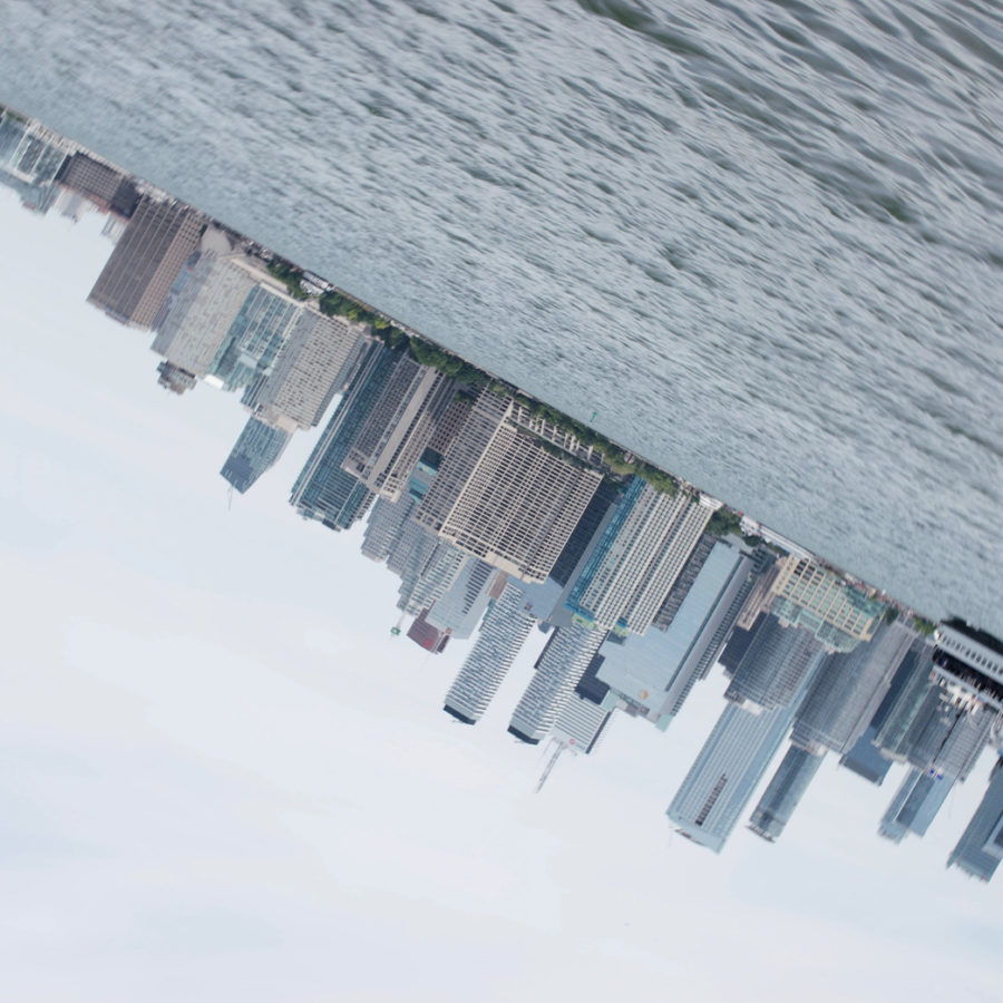 Video still from Cityscape (2019) by Michael Snow