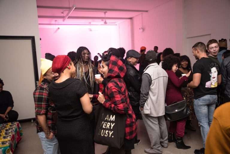 A view of the Wildseed space launch on March 7, 2020, in Toronto. Photo: Roya DelSol. 