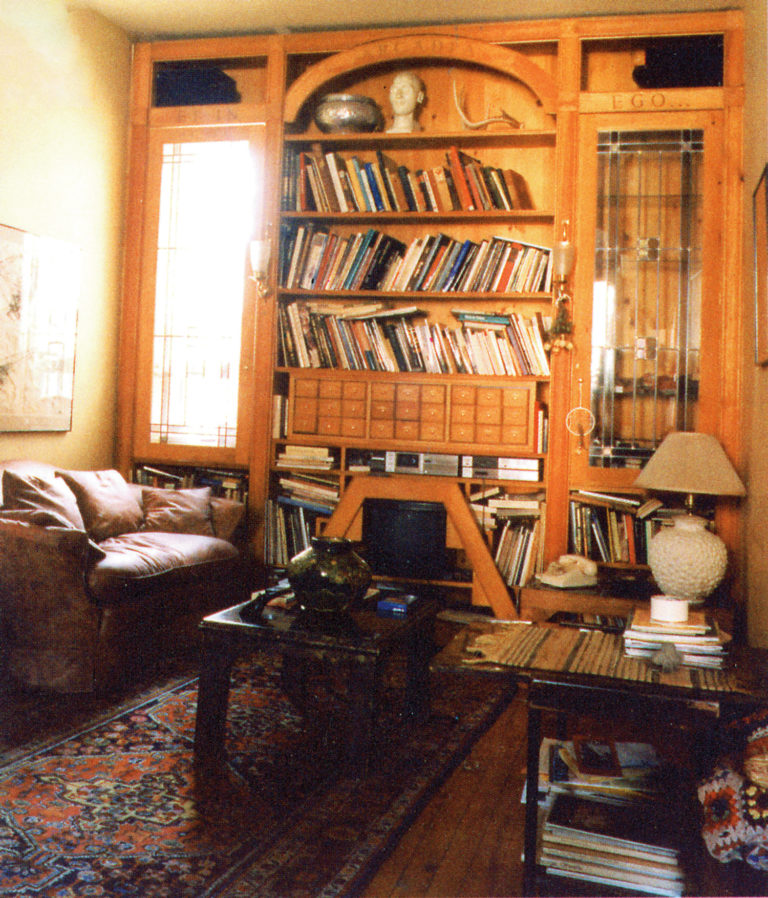 Inside Joyce Wieland’s house. Photo: Vincent Sharp. <em>Every reasonable effort has been made to identify and contact copyright holders to obtain permission to reproduce this image. If you have any queries please contact editorial@canadianart.ca.</em>
