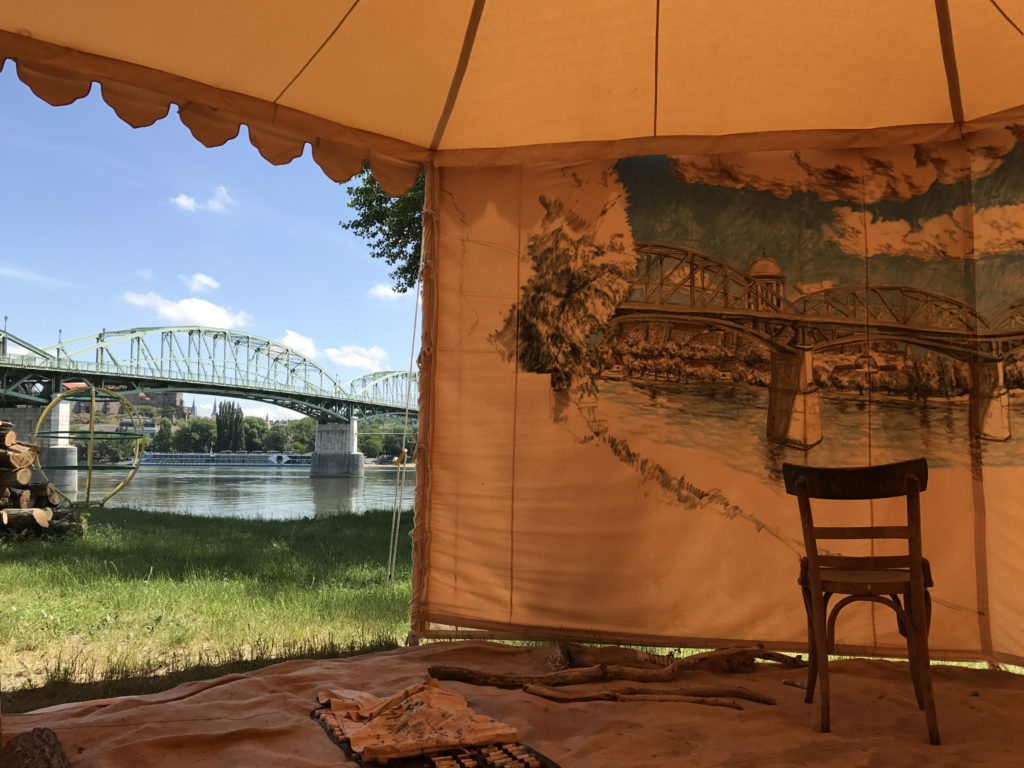 Nikhil Chopra, <em>Drawing a Line through Landscape (Part 2: On the Road)</em>, 2017. Commissioned by documenta 14. Courtesy Chatterjee & Lal, Mumbai, and Galleria Continua, San Gimignano / Les Moulins / Beijing / Havana. Photo: Madhavi Gore.