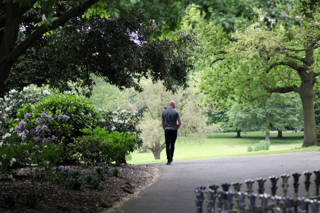 Benny Nemerofsky Ramsay, <em>Trees Are Fags</em> (documentation), Waterlow Park, London, UK, 2018. Commissioned by LUX and CRUSEV. Photo: Ed Twaddle.