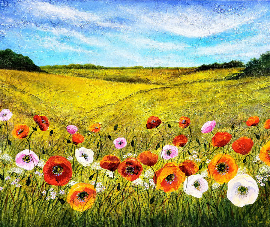 Beata Jacubek "Summer Fields"