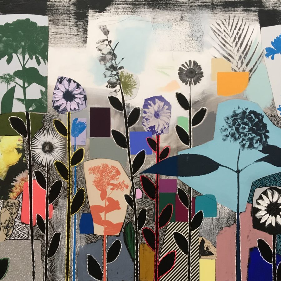 Dreamscape (blue hydrangea + wildflowers) | 60" x 60"