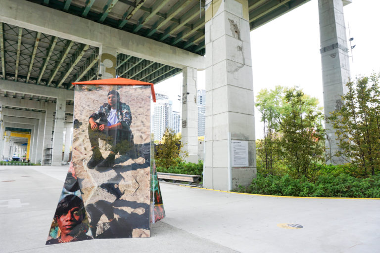 Syrus Marcus Ware, <em>Radical Love</em>, 2020. Installation view at the Bentway.