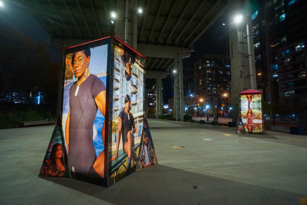 Syrus Marcus Ware, <em>Radical Love</em>, 2020. Installation view at the Bentway.