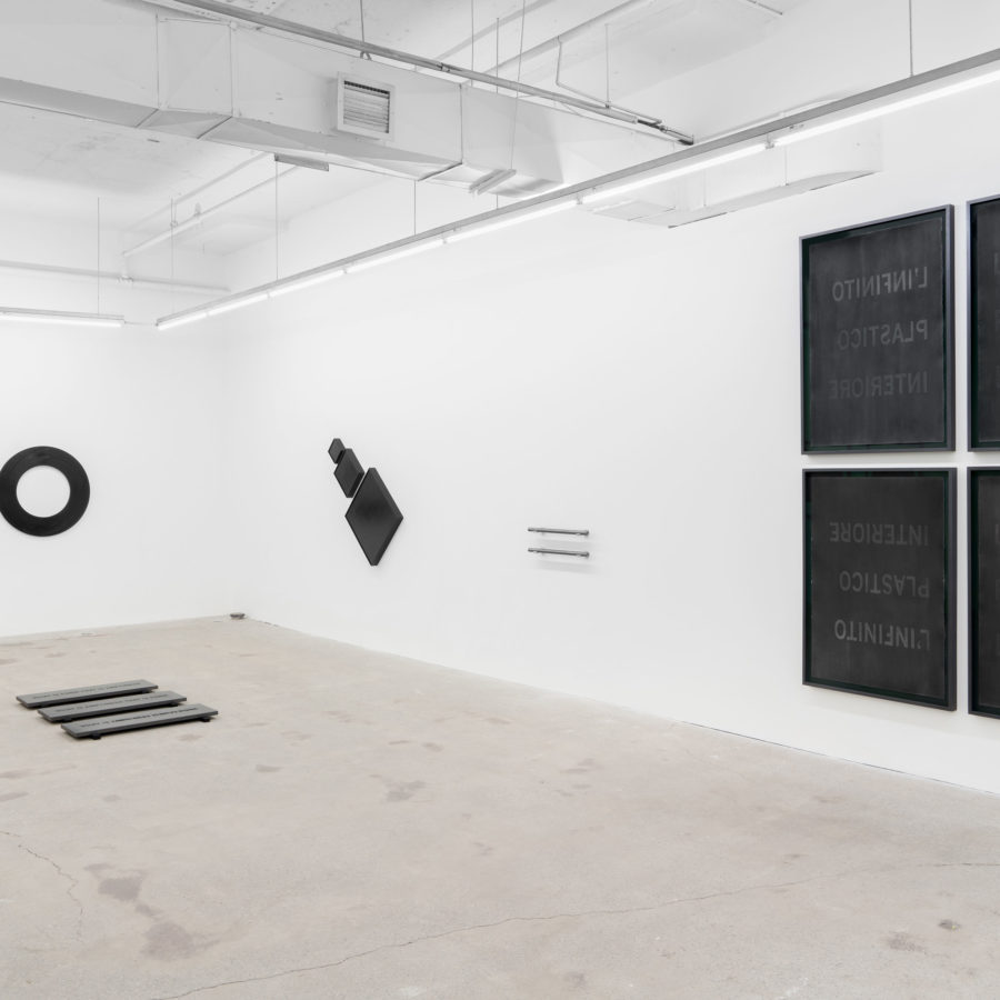 Carl Trahan, La nuit est aussi un soleil, 2020, exhibition view, Galerie Nicolas Robert, Montréal (QC)